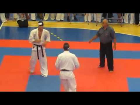 Mocanu Catalin meci 2 Sibiu kyokushin
