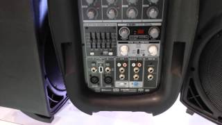 Video thumbnail for #Behringer Europort PPA500bt sound system #namm2015: By John Young of the Disc Jockey News by discjockeynews
