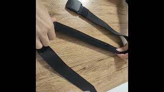 Cestovný pásik so skrytým vreckom – čierny