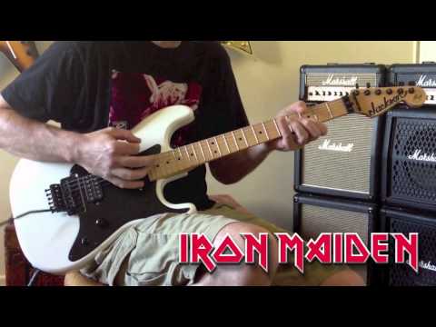 Iron Maiden - Wasted Years Guitar Cover