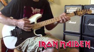 Iron Maiden - Wasted Years Guitar Cover