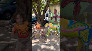 DAVI NÃO CONSEGUIU FAZER O MACACO COLORIDO DANÇAR 😮 #tiarutedavi