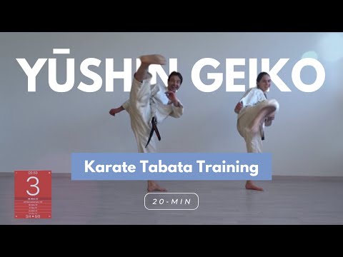20 minute Karate Tabata Training: Basic & Intense Short Workout!