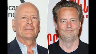 Matthew Perry sends love to longtime pal Bruce Willis after aphasia diagnosis