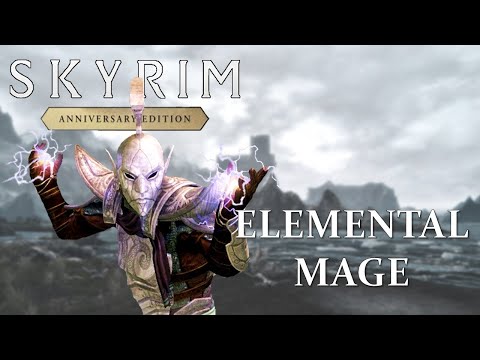 Der STÄRKSTE Elemental Mage BUILD: Skyrim Anniversary Edition
