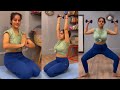 Deepika Singh Gym Workout Video Deepika Singh Shows Her Yoga Routine To Stay Healthy Fit
