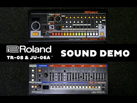 Roland TR-08 & JU-06A - SOUND DEMO (No Talking)