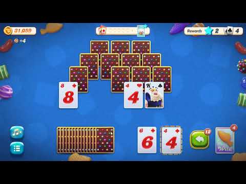 Candy Crush Solitaire Level 53 - NO BOOSTERS GAMEPLAY 🍬🃏 | SKILLGAMING ✔️