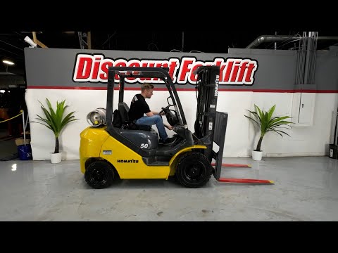 KOMATSU FG25T-16 5,000 lb Electric #196A - Forklift for Sale