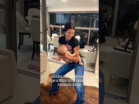 ANA CASTELA DANÇANDO COM A BEBÊ NO COLO😂❤️#shorts #viral #video #anacastela #amor #humor #comedy