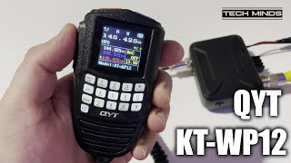 The Smallest Dual Band Mobile Radio EVER! QYT KT-WP12 / ANYSECU WP-9900