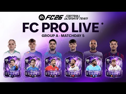 FC Pro Open Match Day 5 - Group A