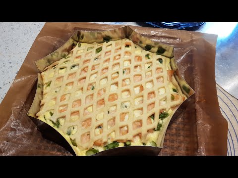 Spargelkuchen vom Blech mit Gitter (VEMMiNA)