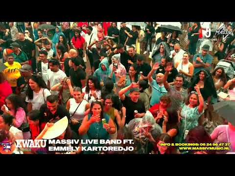 SHAKE IT TO THE MAX - LIVE BAND -  MASSIV' - FT. EMMELY KARTOREDJO - KWAKU 50 YEARS