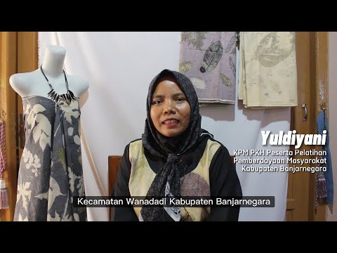 Ubah Sampah Organik Menjadi Kain Ecoprint yang Cantik | Yuldiyani, KPM PKH Kabupaten Banjarnegara
