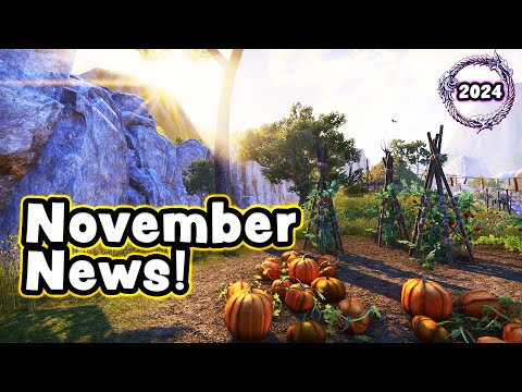 November 2024 in The Elder Scrolls Online: Calendar of Events and U44 on Consoles! 🍂