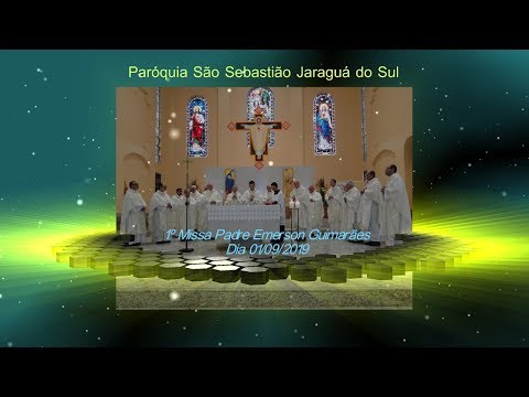 1º Missa do Padre Emerson Guimarães scj Dia 01 09 2019 Paróquia São Sebastião