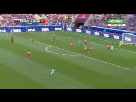 RUSSIA VS PORTUGAL 0-1 GOAL CRISTIANO RONALDO CONFEDERATIONS CUP 2017 21.6.2017