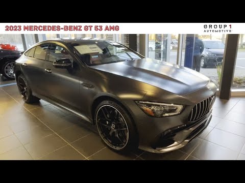 2023 Mercedes-Benz AMG GT 53 Coupe | Video tour with Sydney