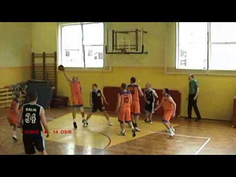 OZKosz Cz-wa Liga Okręgowa 2011/2012  25.02.12  GCKiS Konopiska - OSiR Kłobuck 1 kwarta