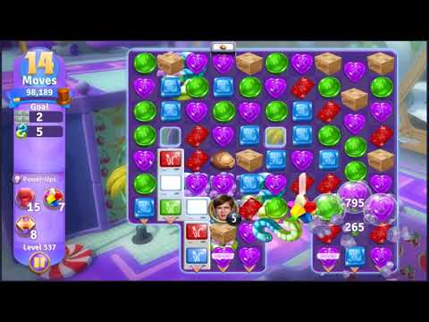 Wonka's World of Candy Level 537 - NO BOOSTERS + FULL STORY 🍫 | SKILLGAMING ✔️
