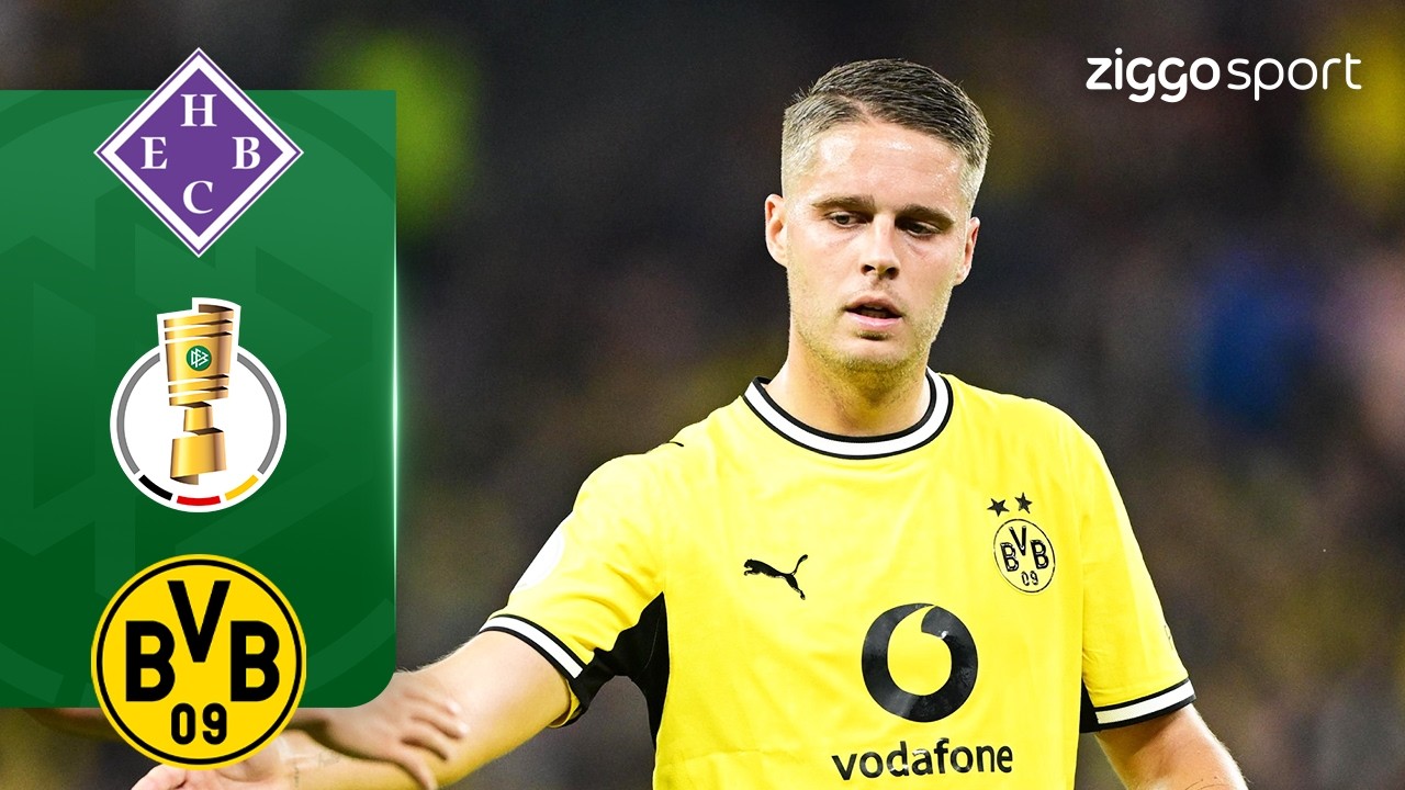 JOEY VEERMAN GEEFT ASSIST BIJ BASISDEBUUT VOOR BVB!! 😍😍  | HEBC vs BVB | DFB-Pokal 2026/27