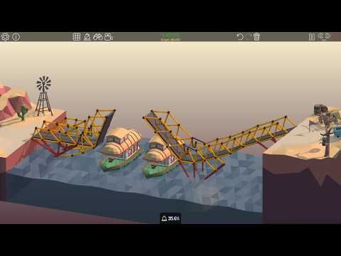 Steam Community :: Video :: Poly Bridge 2-9 Sloped Drawbridge
