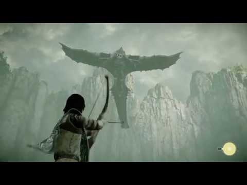 Shadow of the Colossus Fifth Boss Walkthrough - PS4 - (Avion) [HD]