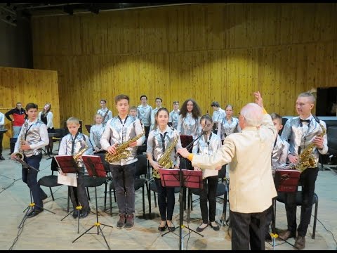 Groovemaker - Jaff Taylor - Orchestra "Little Band" and Drummer Daniel Varfolomeyev 12 years