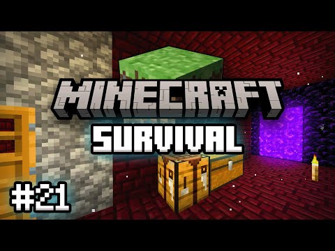 Nether Conquest: Fortress Discovery and Lucky Finds | Minecraft [1.21] Singleplayer Survival Ep. 21