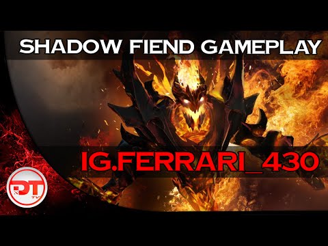iG.Ferrari_430 7105 MMR Shadow Fiend Gameplay Dota 2