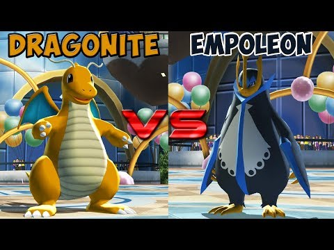 Pokemon battle revolution - Dragonite vs Empoleon