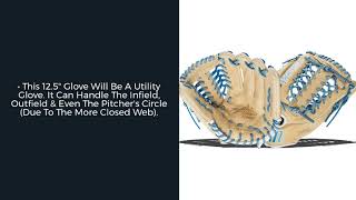 Video thumbnail: Marucci Palmetto Series 13" Fastpitch Softball First Base Mitt: MFGPLM3FP