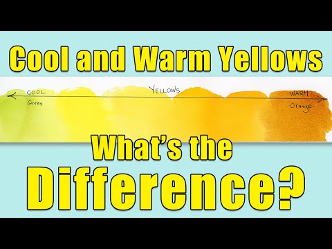 Cool and Warm Yellows - [How to Tell The Difference]