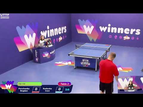 WINners CUP table 2  03.11 Panchenko Bogdan - Rudenko Ivan  15:45