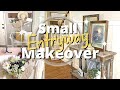 HOW TO DECORATE A SMALL ENTRYWAY | SUMMER FARMHOUSE FOYER DECOR IDEAS  | Entryway Makeover