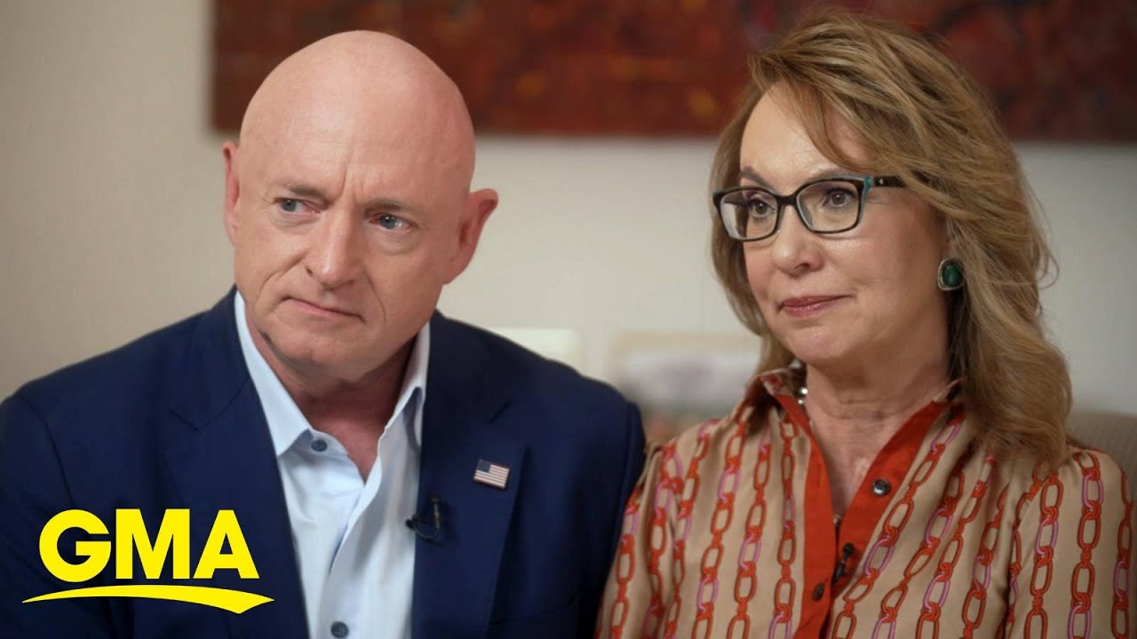 Former congresswoman Gabby Giffords and Sen. Mark Kelly talk gun violence prevention l GMA