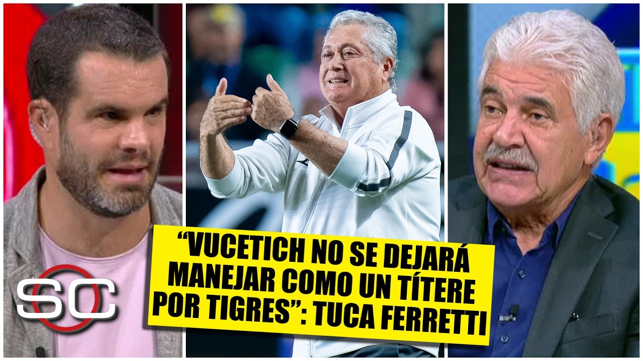 TIGRES nombra a VUCETICH como TÉCNICO INTERINO y VP DEPORTIVO; TORRADO queda fuera | SportsCenter