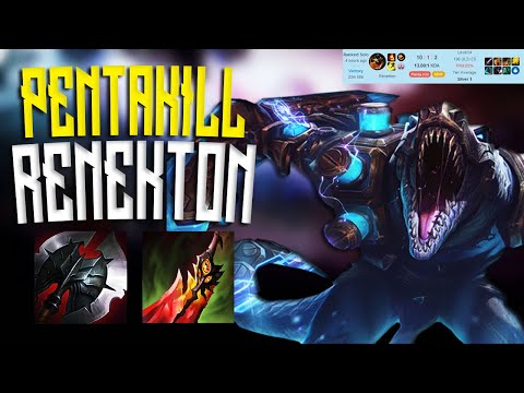 RENEKTON 1V5 PENTAKILL ! RENEKTON VS DARIUS MATCHUP GUIDE (SEASON 10 EP4) - League of Legends