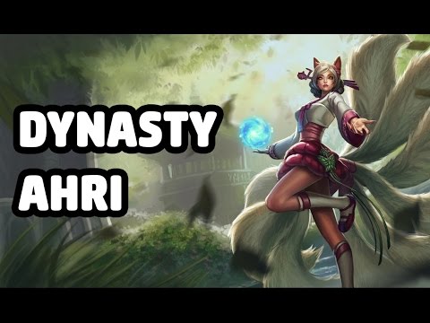 DYNASTY AHRI SKIN SPOTLIGHT - LEAGUE OF LEGENDS