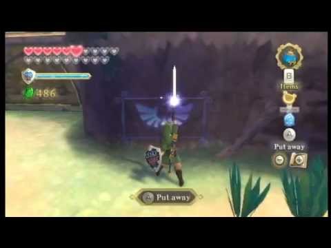 Skyward Sword: Goddess Wall glitch