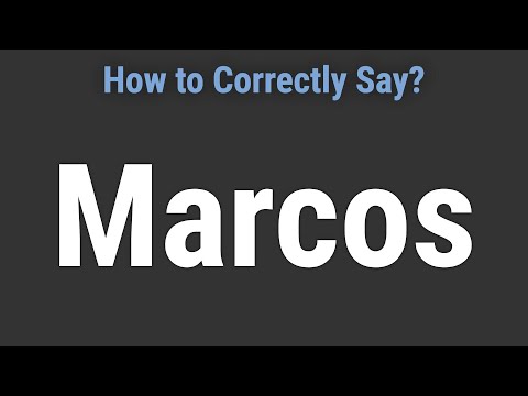 How to Pronounce Name Marcos (Correctly!)