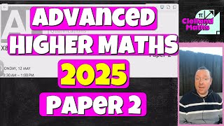Advanced Higher 2025 Paper 2