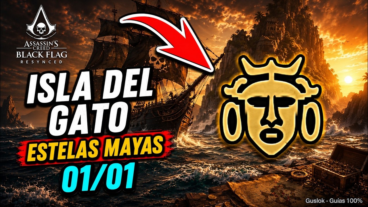 Isla Del Gato Todas Las Estelas Mayas 100% | Assassin’s Creed Black Flag Resynced Isla Del Gato Todas Las Estelas Mayas 100% | Assassin’s Creed Black Flag Resynced
