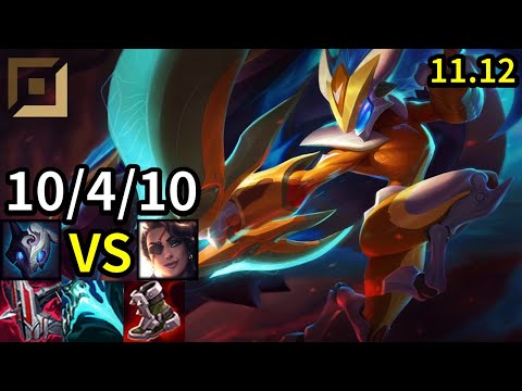 Kindred ADC vs Samira - KR Grandmaster | Patch 11.12