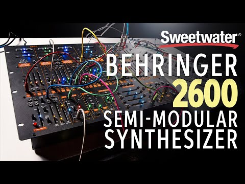 Behringer 2600 Analog Semi-modular Synthesizer Demo — Daniel Fisher