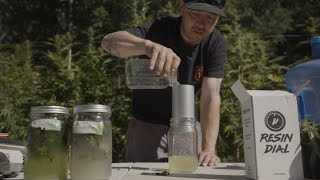 live Rosin Hash Test