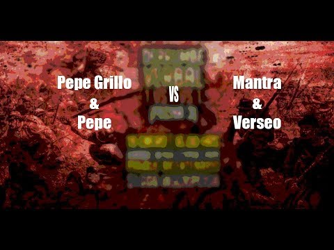 PEPE GRILLO & PEPE vs MANTRA & VERSEO // EXHIBICIÓN // DERRUMBE VERBAL VOL.3