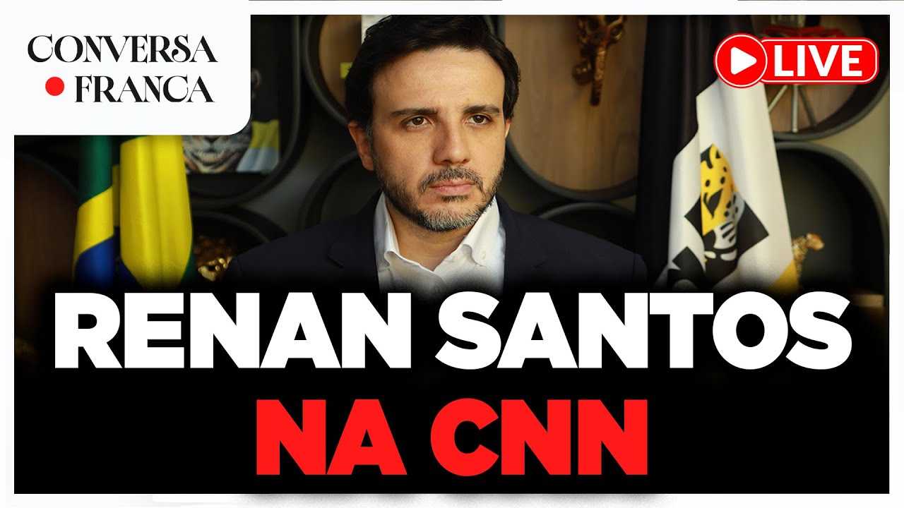 RENAN SANTOS NA CNN | CONVERSA FRANCA | Luiz França e Willian Rocha