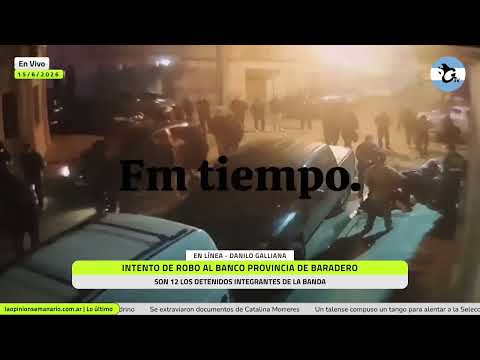 Un mes de seguimientos y drones: así frustraron el robo al Banco Provincia de Baradero